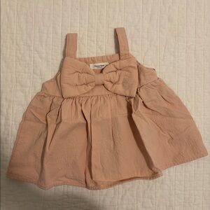 Choucream Toddler Dress & Puff Sleeve Top (for underneath dress)
